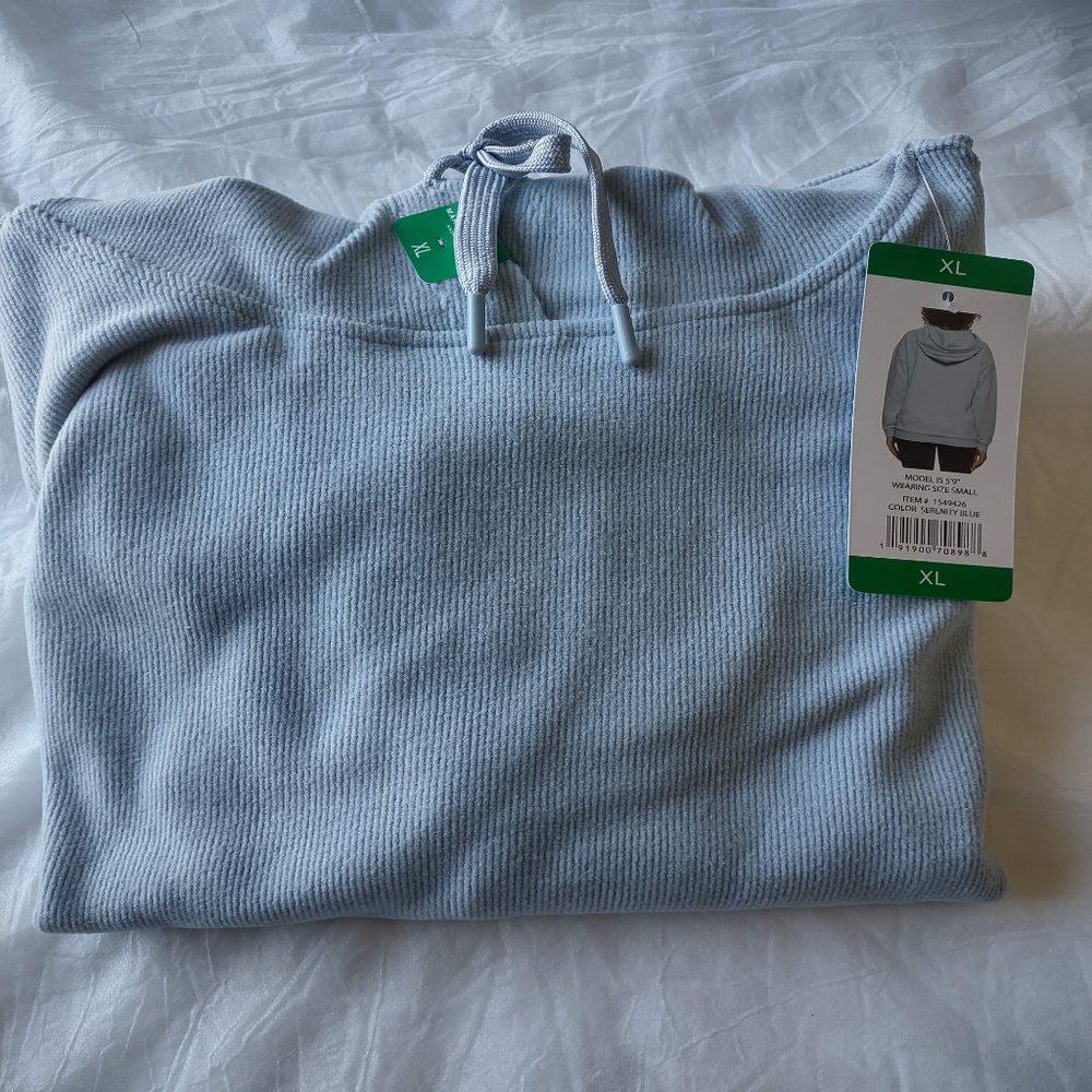 Marc New York Ladies' Super Soft Hoodie Blue NWT NEW - Picture 3 of 6